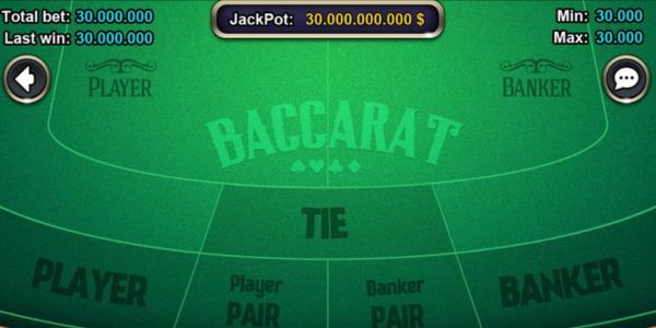 Tính điểm đối với Baccarat